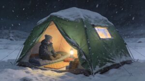 Как согреться в палатке зимой